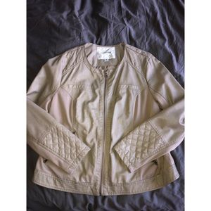 Tan “Leather” Jacket